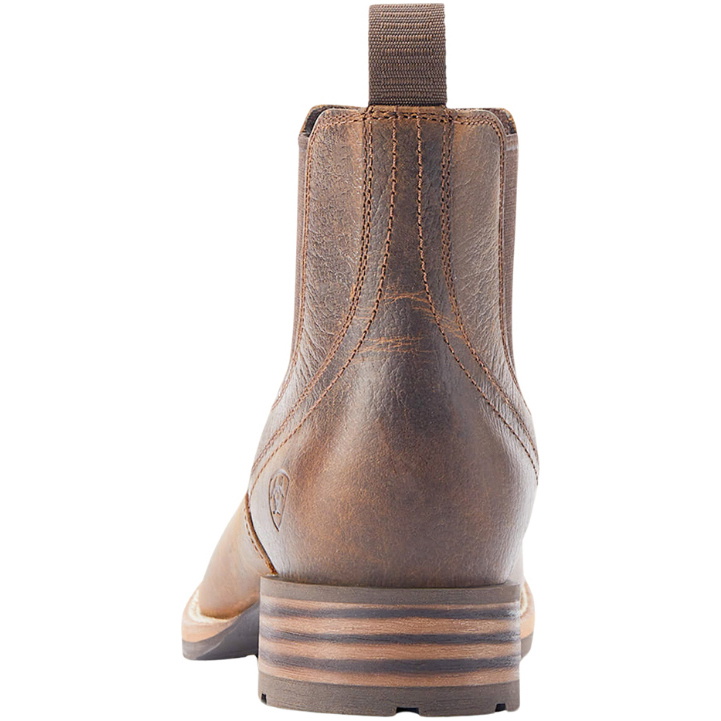 2025 Ariat Mens Hybrid Low Boy Wide Square Toe Chelsea Boot 10044555 - Old Earth